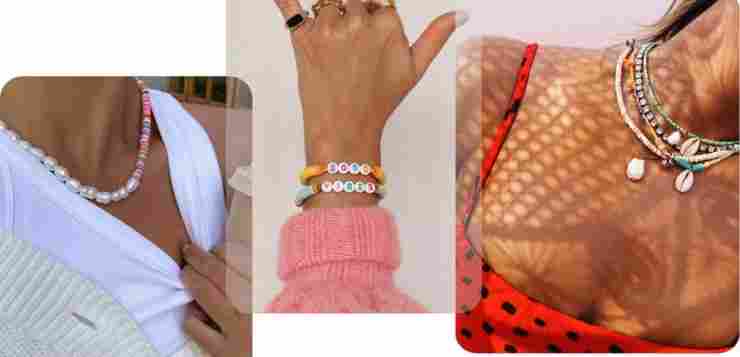 Детские ожерелья и браслеты из бисера — модный тренд этого лета