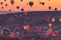 Фестиваль воздушных шаров в Каппадокии,Турция