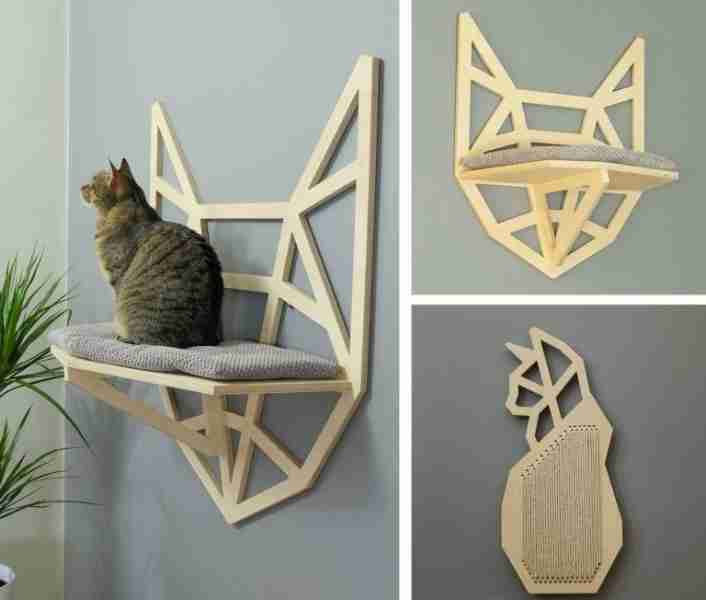 Коты — украшение интерьера: нестандартные варианты мебели для людей и животных (ФОТО)